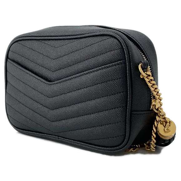 Saint Laurent Bag Shoulder Paris Chain Black - Picture 1 of 15